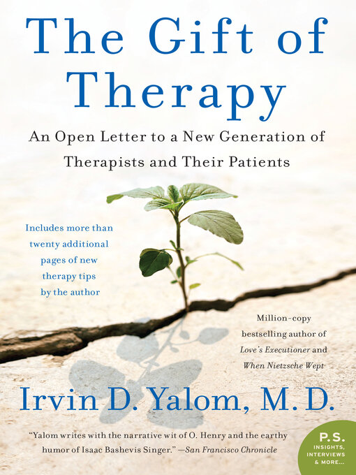 Title details for The Gift of Therapy by Irvin Yalom - Available
